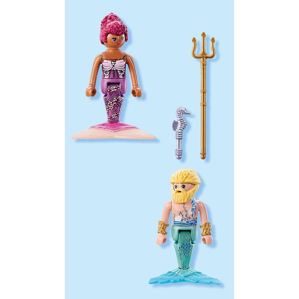 Playmobil - Set 2 figurine Sirena si Triton - 4 | YEO