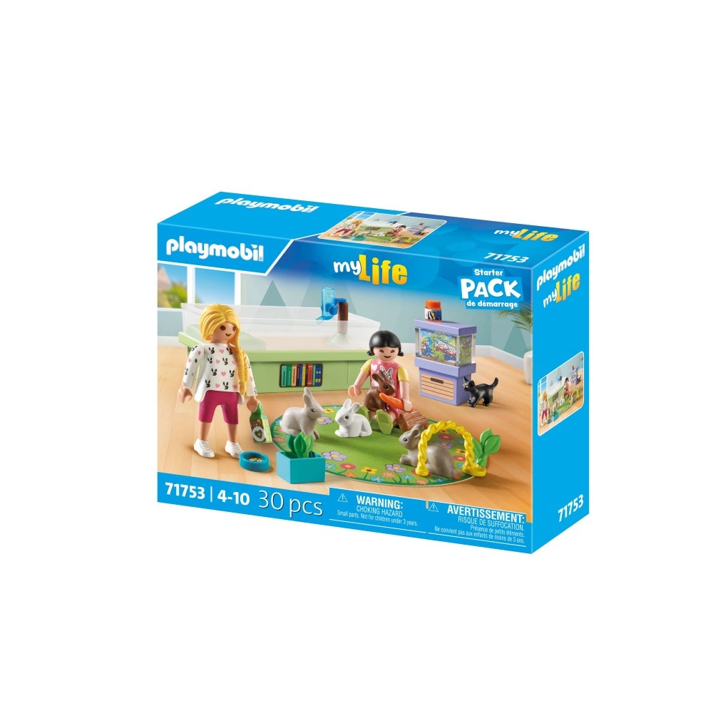 Playmobil - Set starter Familie de iepurasi - 2 | YEO