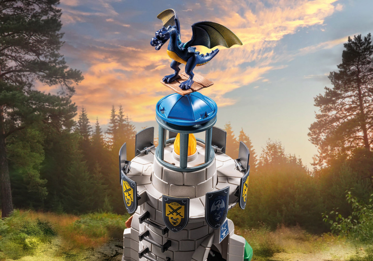 Playmobil-TURNUL CAVALERULUI CU FIERAR SI DRAGON - 3 | YEO