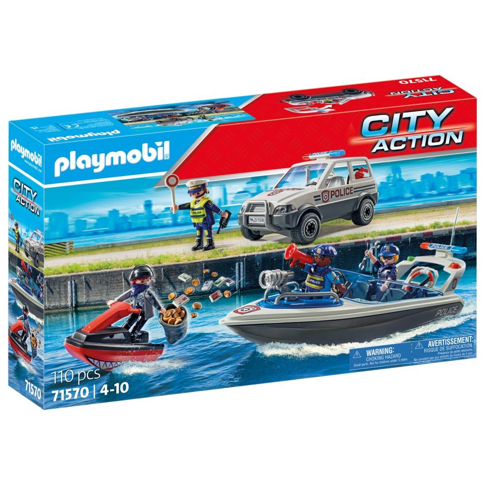 Playmobil - Urmarirea politiei pe apa