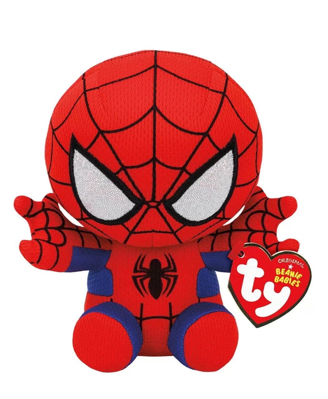 Plus Ty 15Cm Beanie Babies Marvel Spiderman