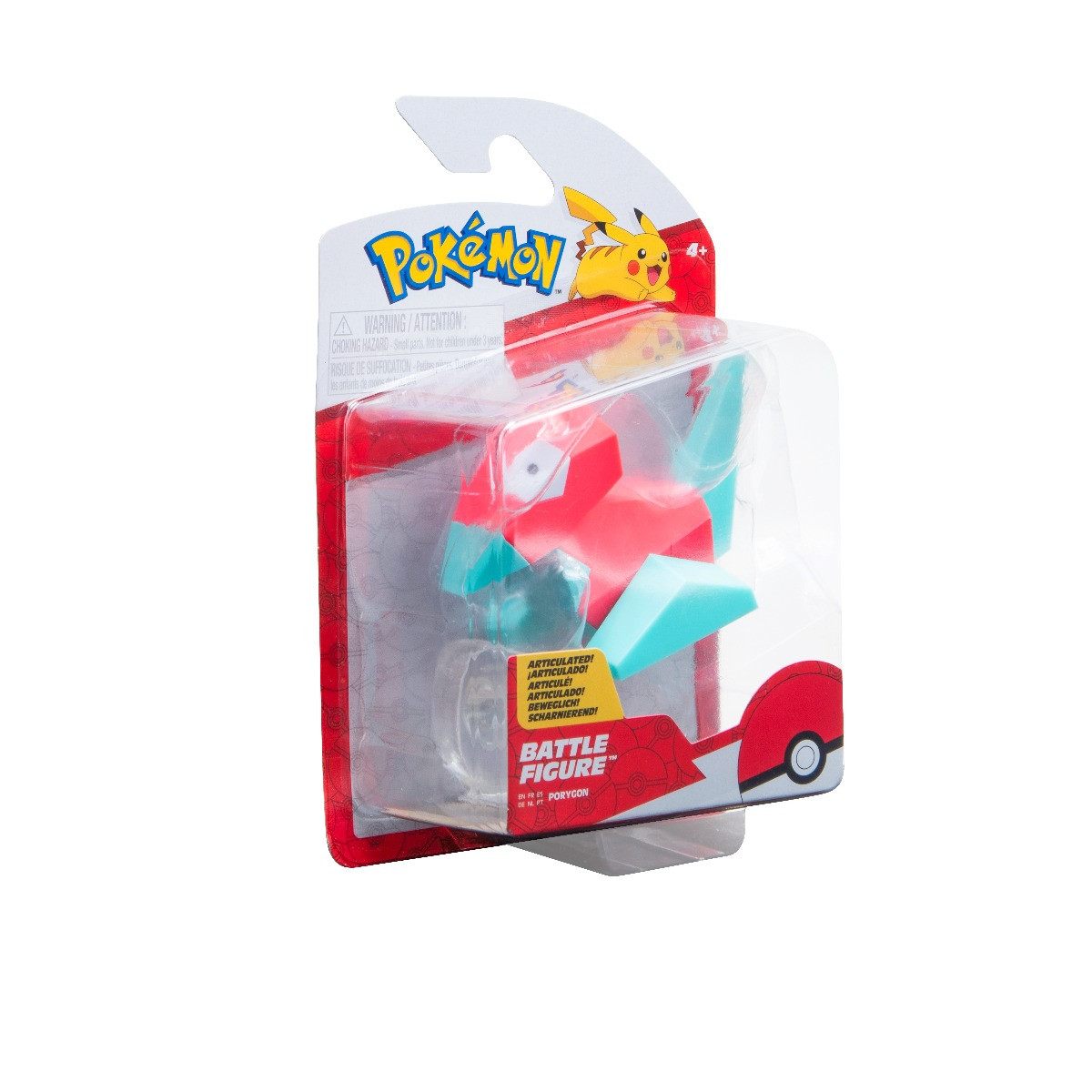 Pokemon - Pachet figurine de actiune, (Porygon & Stand), 2 buc - 3 | YEO