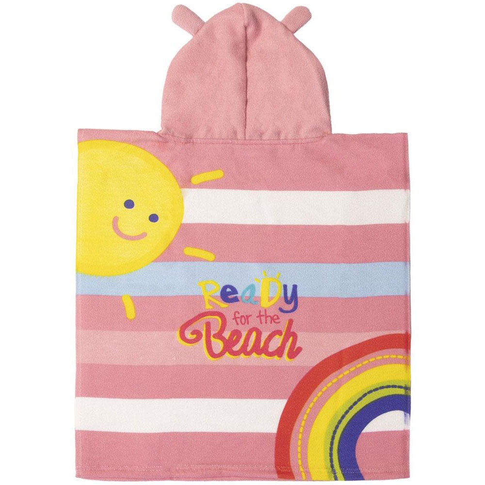 Prosop poncho cu gluga, Peppa Pig Summer Fun, 50 x 115 cm - 1 | YEO