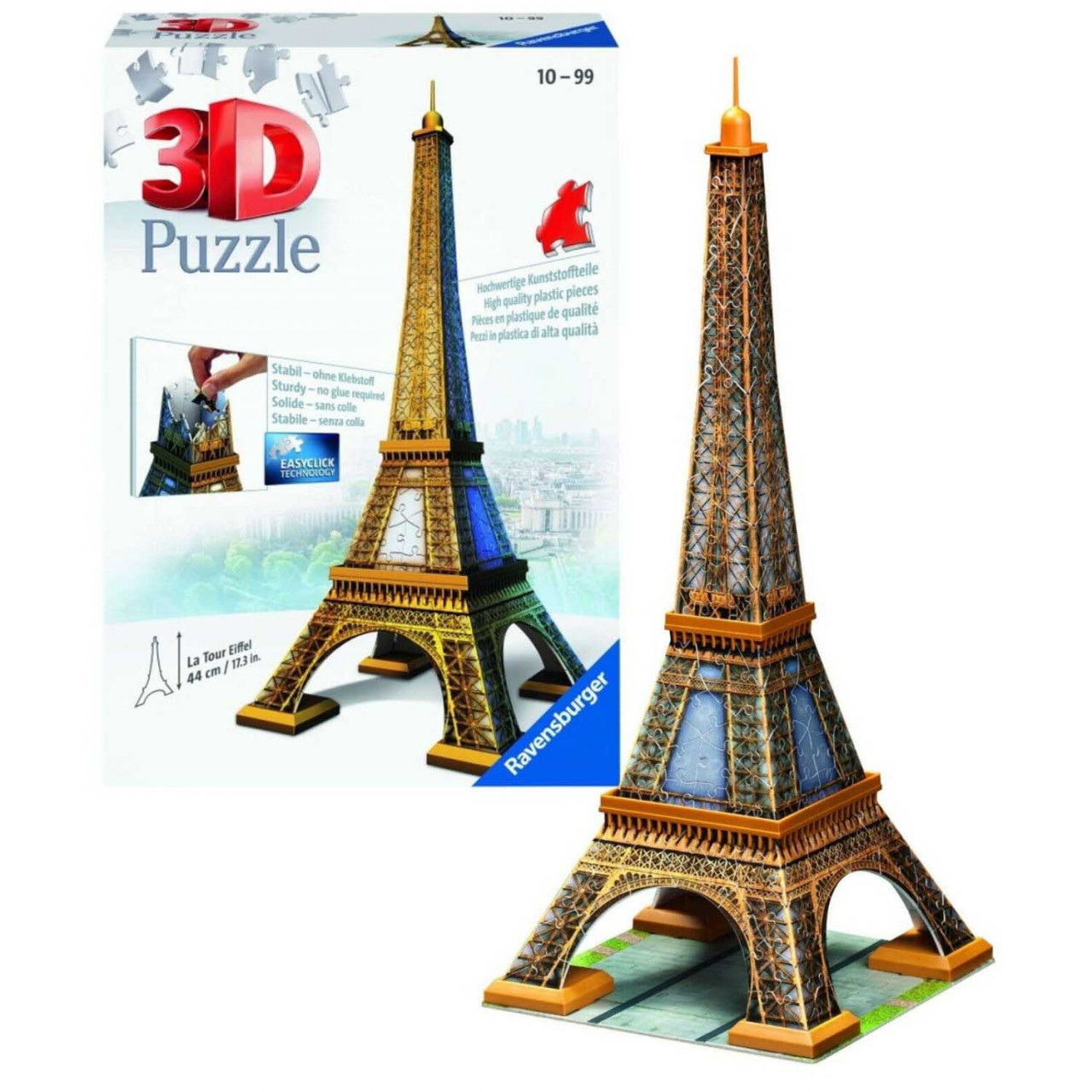 Puzzle 3D Turnul Eiffel, 216 Piese - 2 | YEO