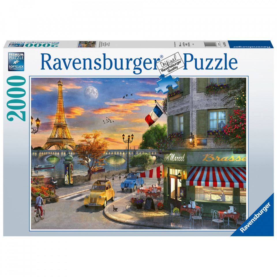 Puzzle Apus In Paris, 2000 Piese - 1 | YEO