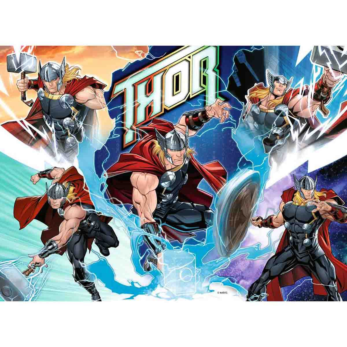 Puzzle Avengers Thor, 100 Piese - 1 | YEO