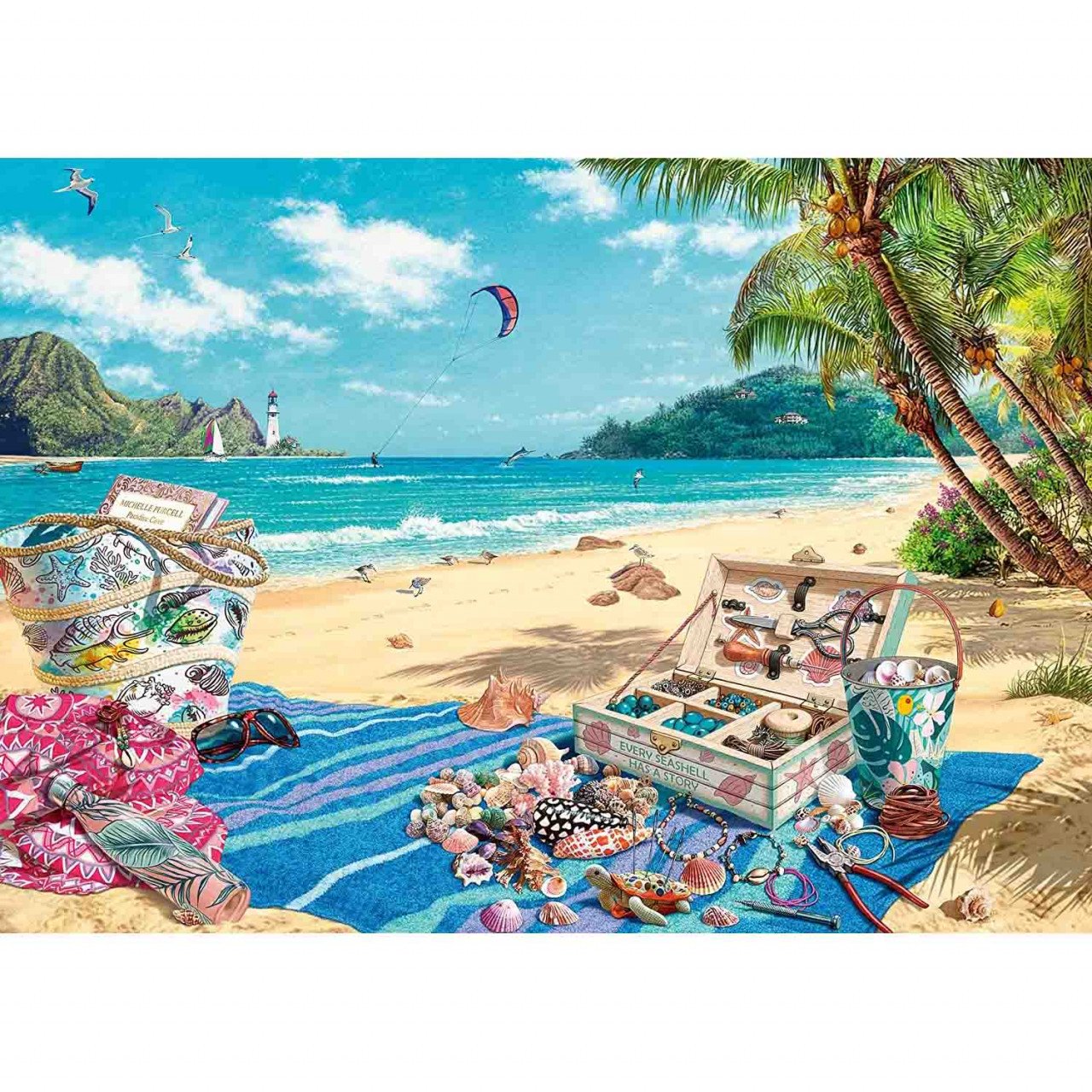 Puzzle Colectionarul De Scoici, 1000 Piese - 1 | YEO