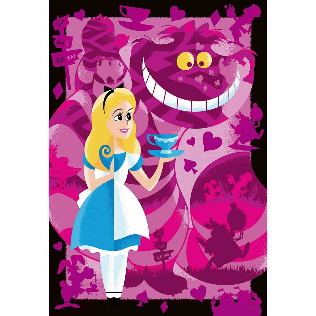 Puzzle Disney Alice, 300 Piese - 1 | YEO