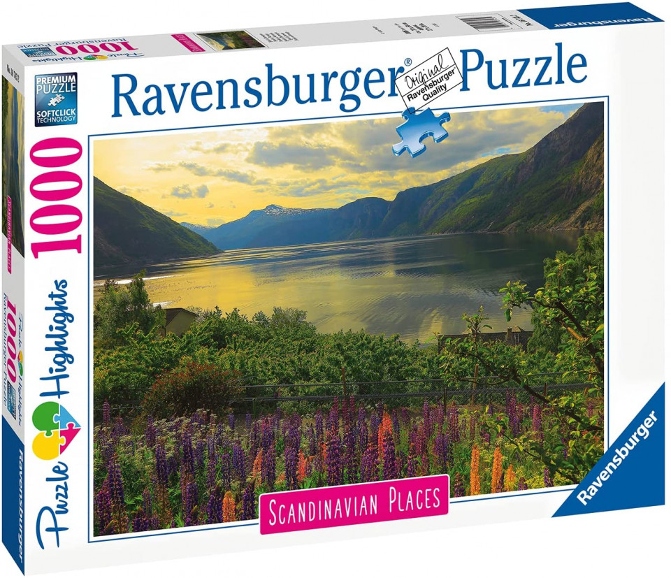 Puzzle Fiord Norvegia, 1000 Piese - 1 | YEO