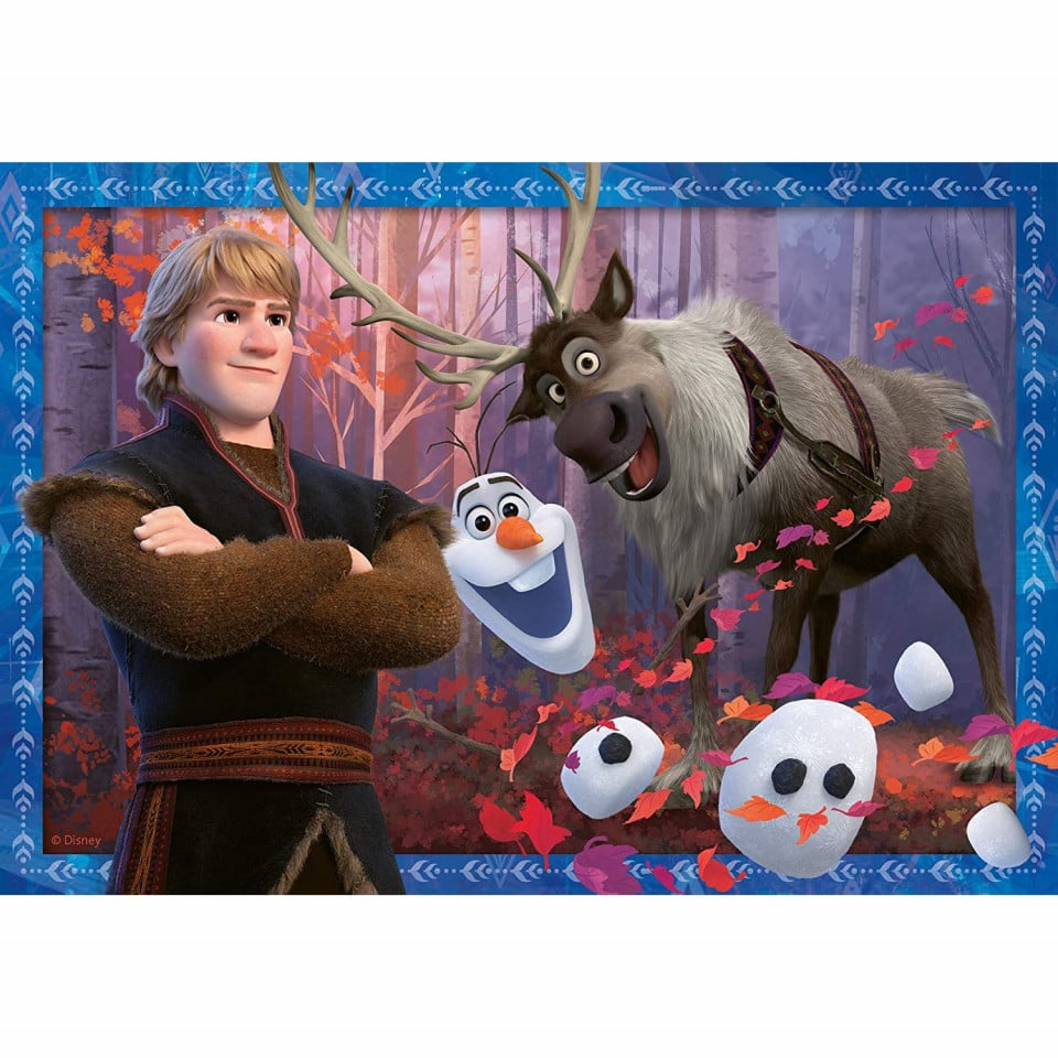 Puzzle Frozen II, 2X24 Piese - 2 | YEO