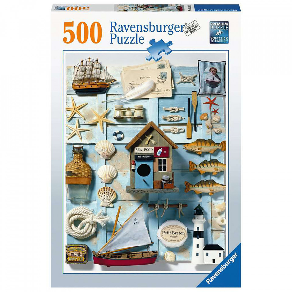 Puzzle Lucruri Marinaresti, 500 Piese - 1 | YEO