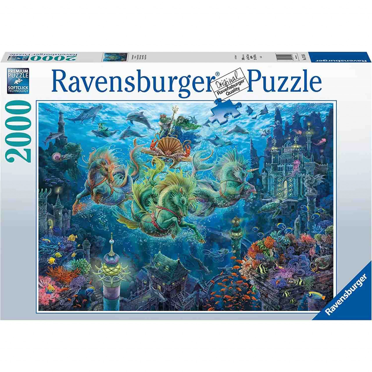 Puzzle Lumea De Sub Ape, 2000 Piese