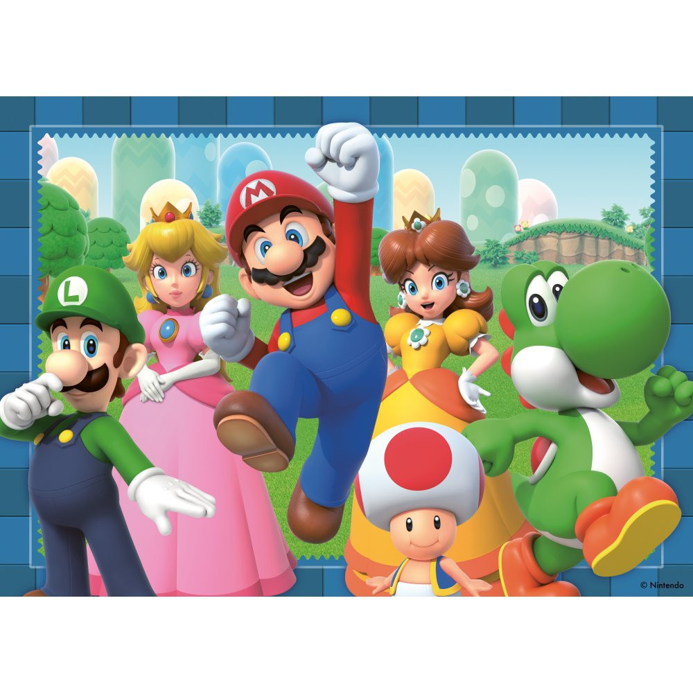 Puzzle Super Mario 4x100 piese - 2 | YEO