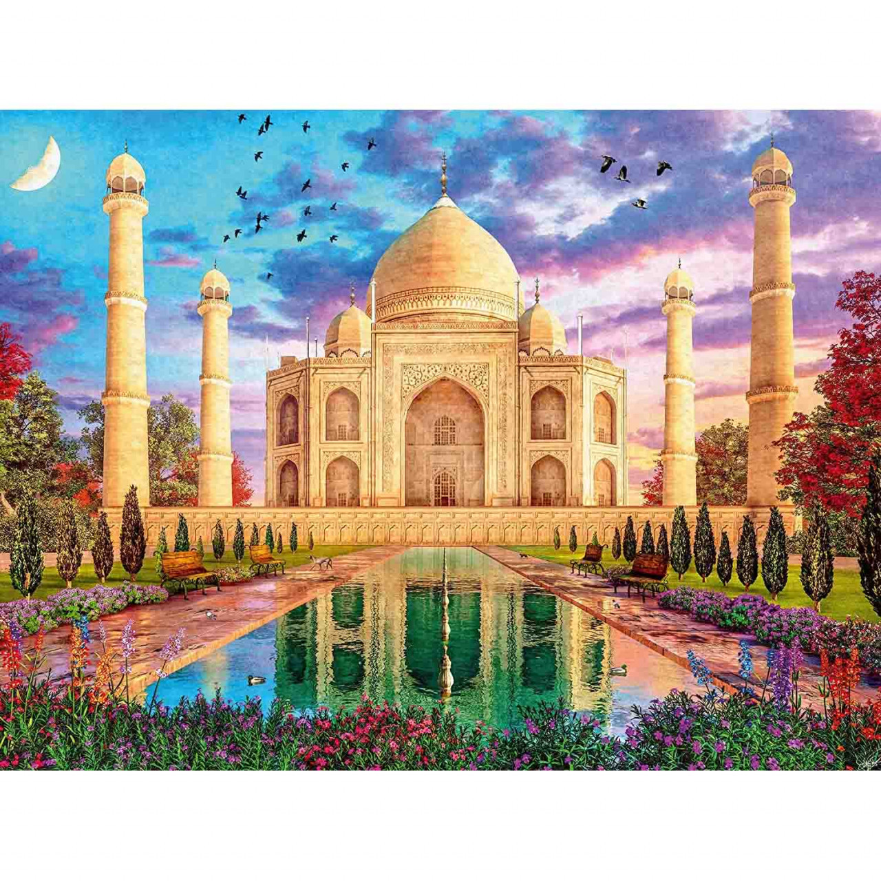 Puzzle Taj Mahal, 1500 Piese - 1 | YEO