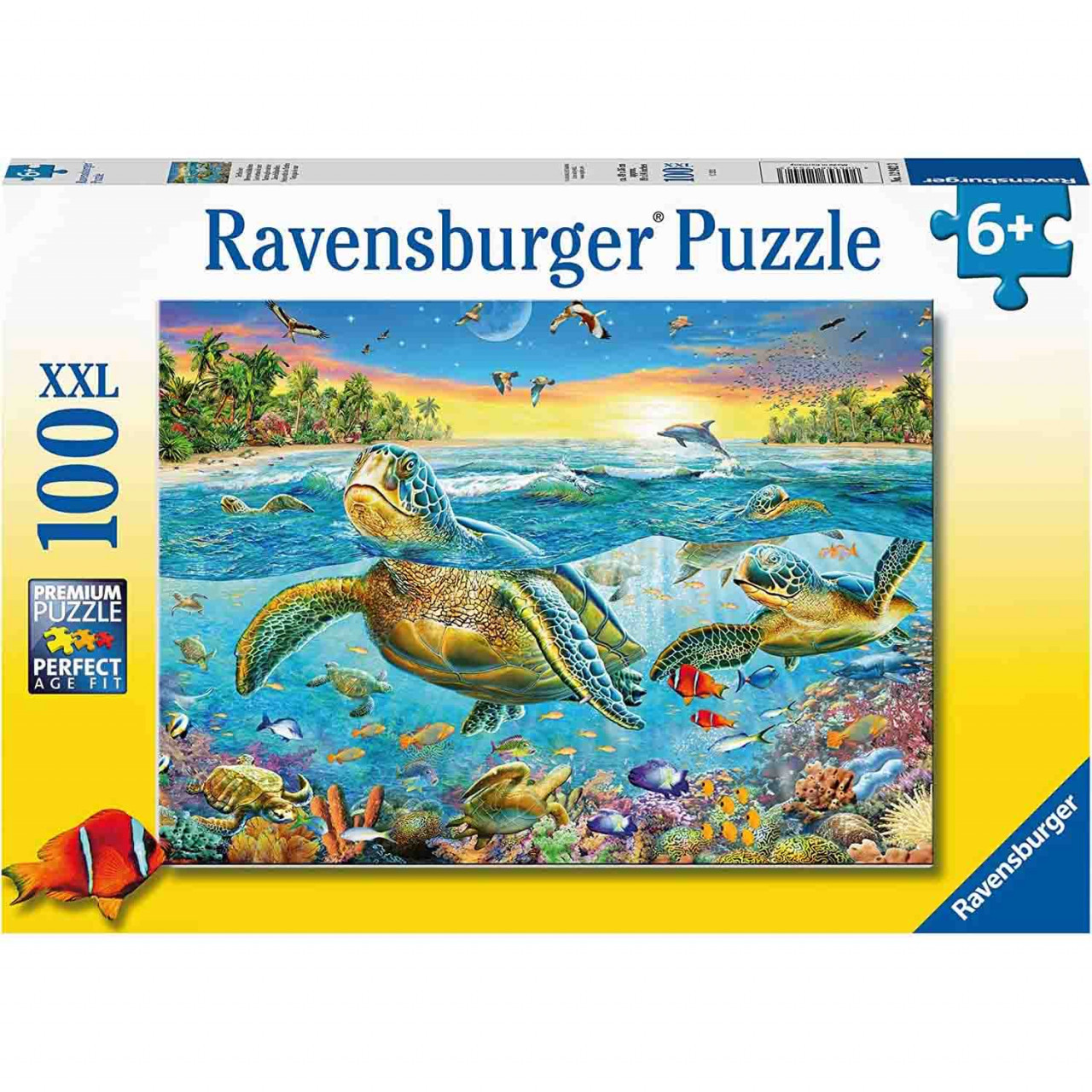 Puzzle Testoase, 100 Piese