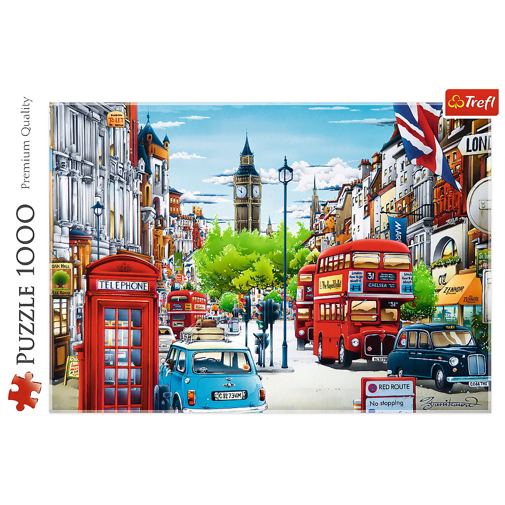 Puzzle Trefl 1000 Strada In Londra - 2 | YEO