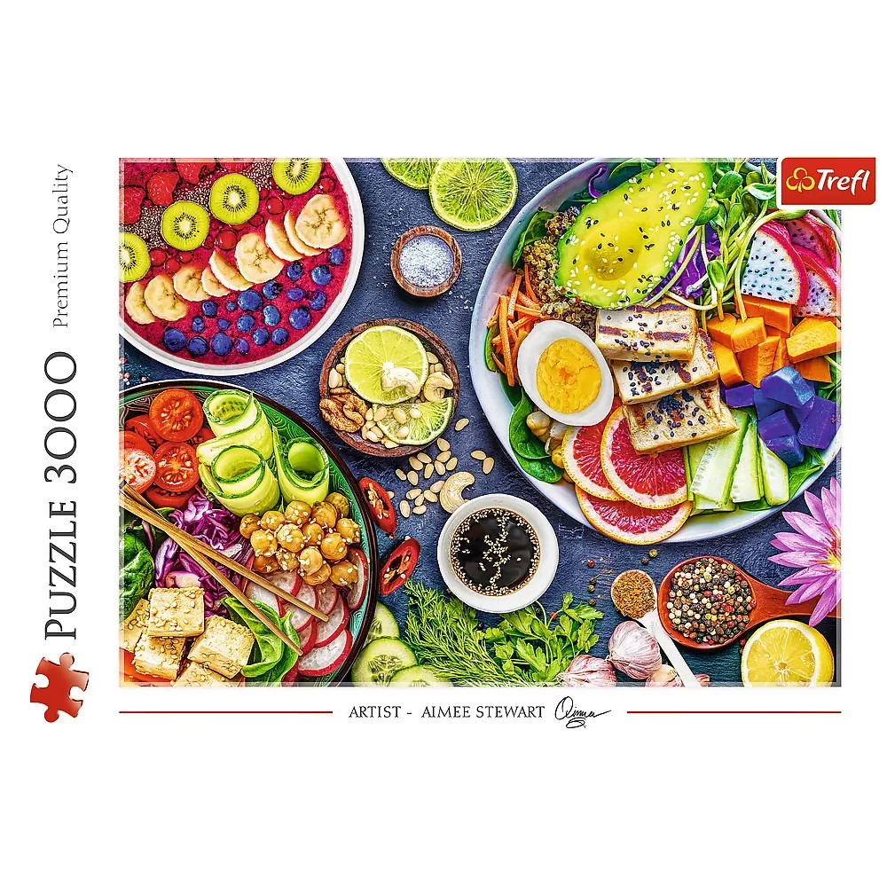 Puzzle Trefl 3000 Bolul Colorat - 2 | YEO