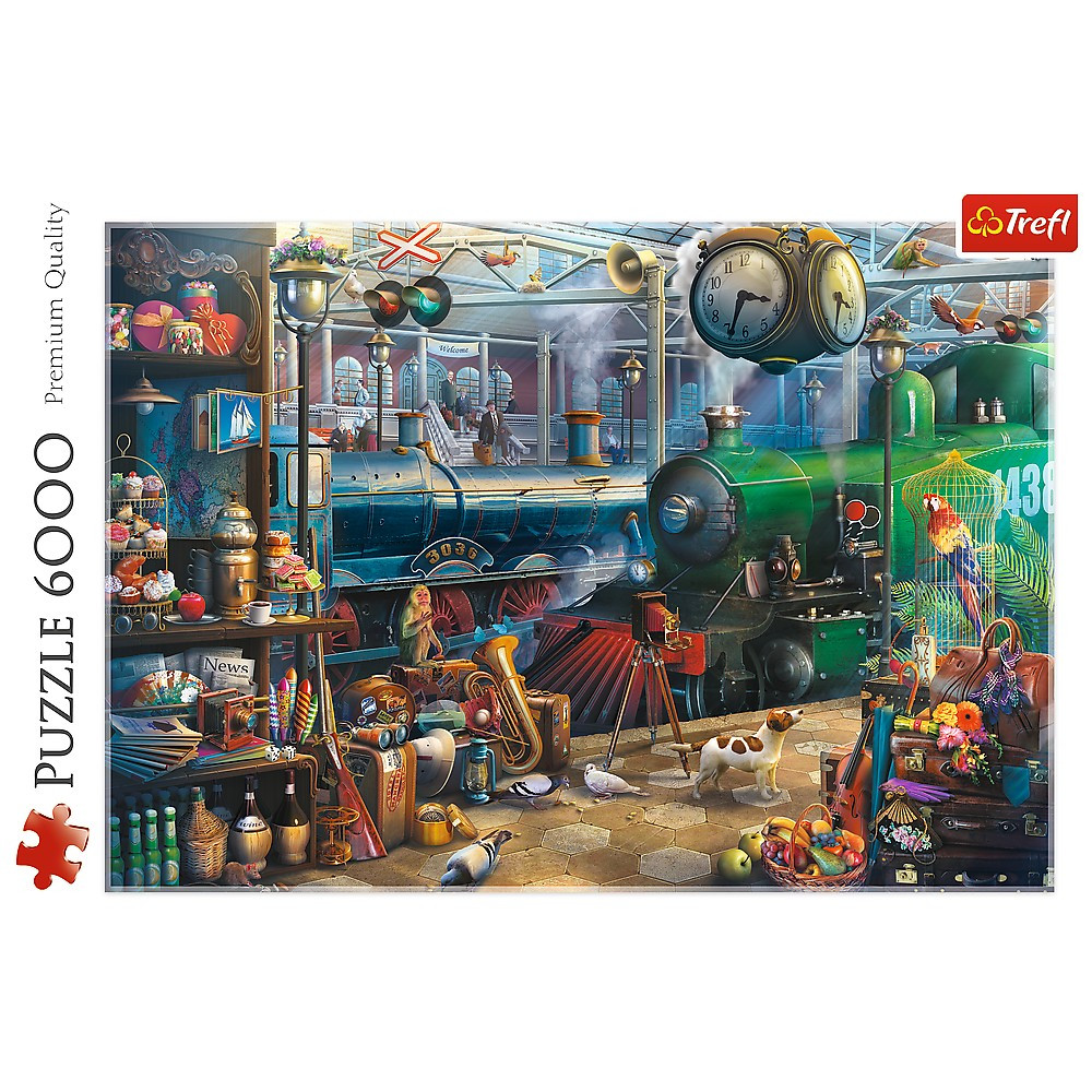 Puzzle Trefl 6000 Statia De Tren - 2 | YEO