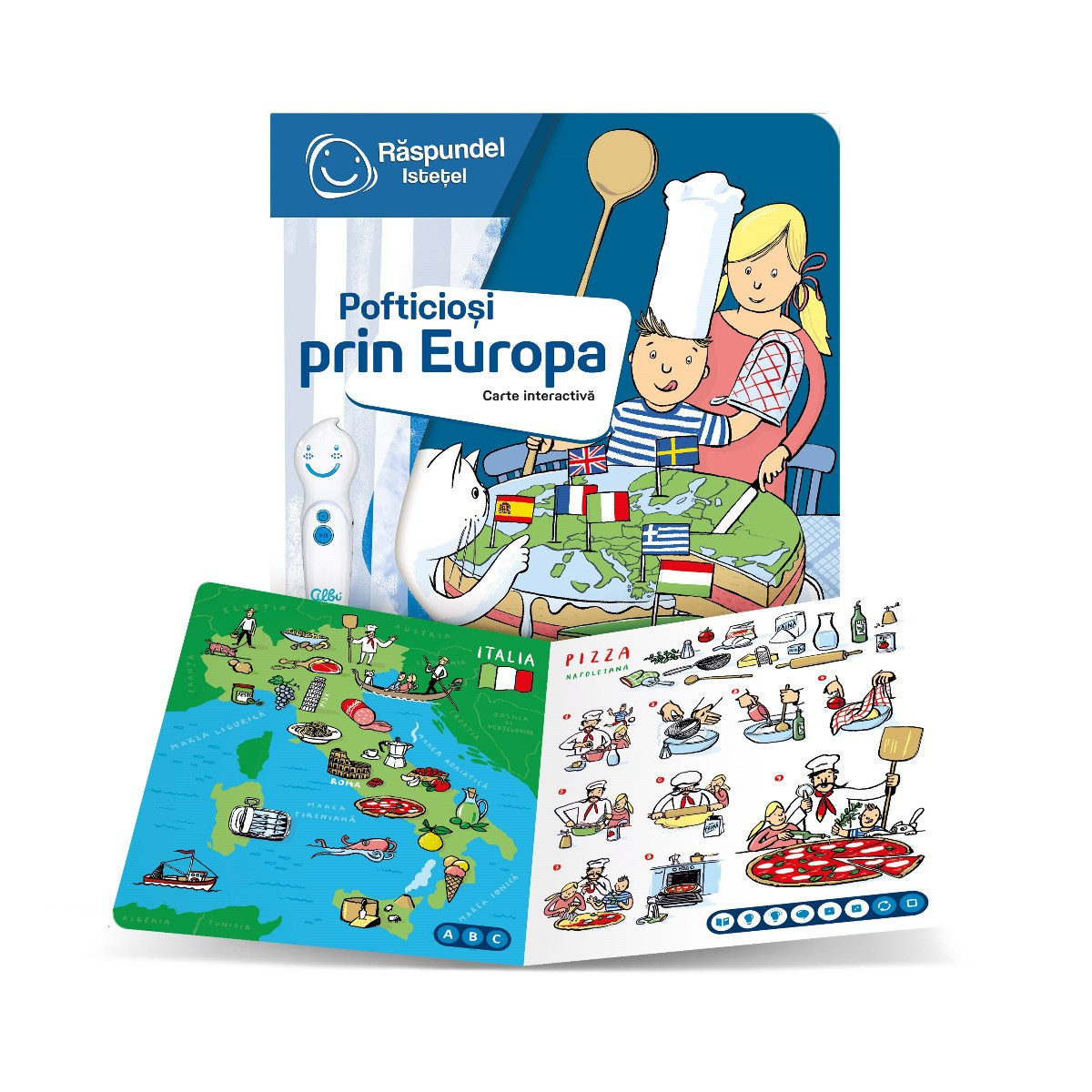 Raspundel Istetel, carte Pofticiosi prin Europa - 1 | YEO