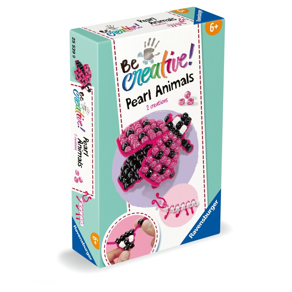 Ravensburger - Be Creative Set mini de creatie din perle gargarita si larva - 1 | YEO