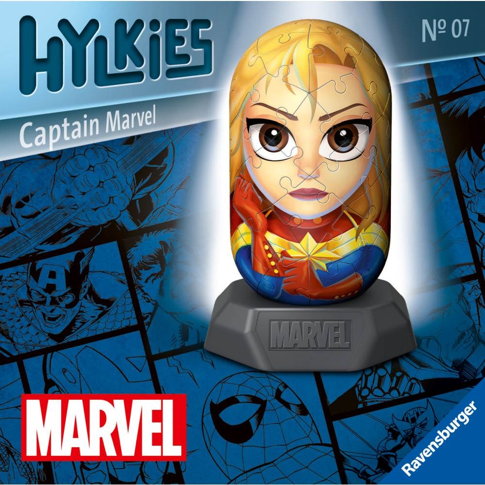 Ravensburger - Puzzle 3D Hylkies Marvel captain Marvel 54 piese - 3 | YEO