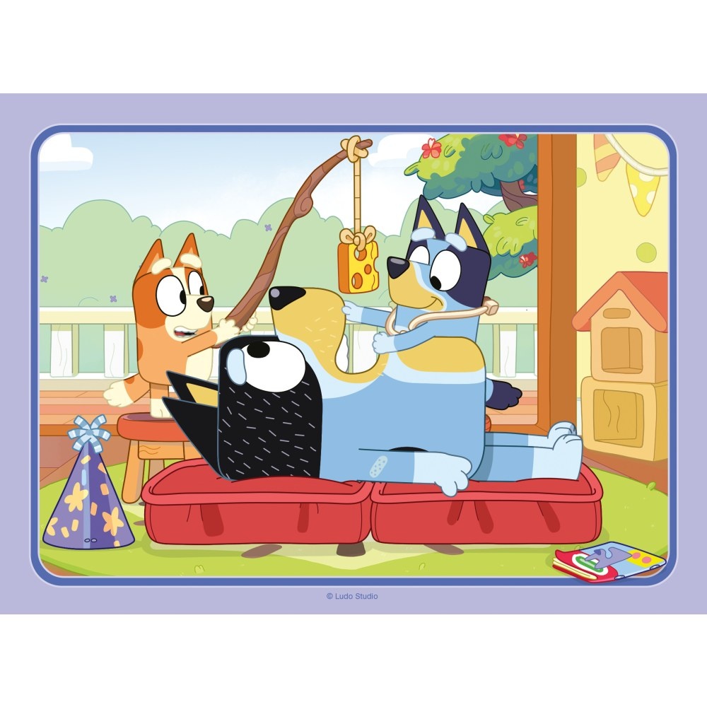 Ravensburger - Puzzle Bluey 4 buc in cutie 12 16 20 24 piese - 3 | YEO