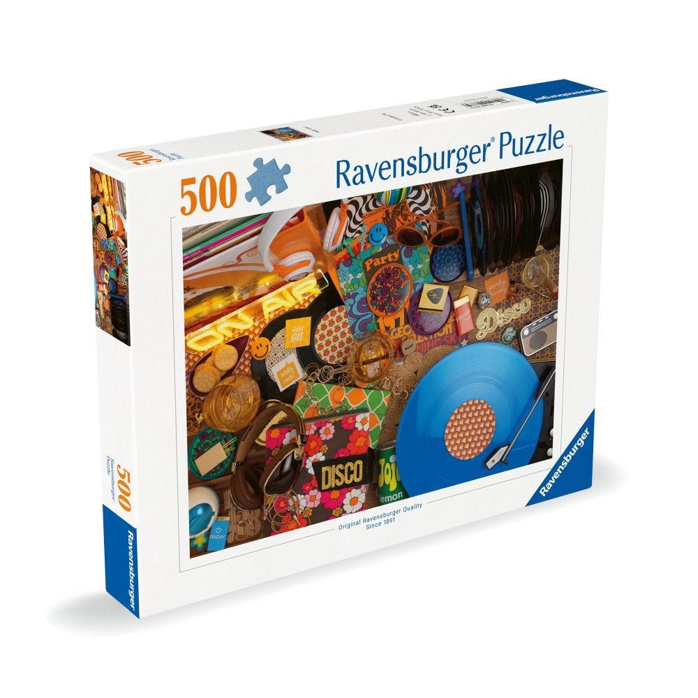 Ravensburger - Puzzle disc vinil 500 piese - 2 | YEO