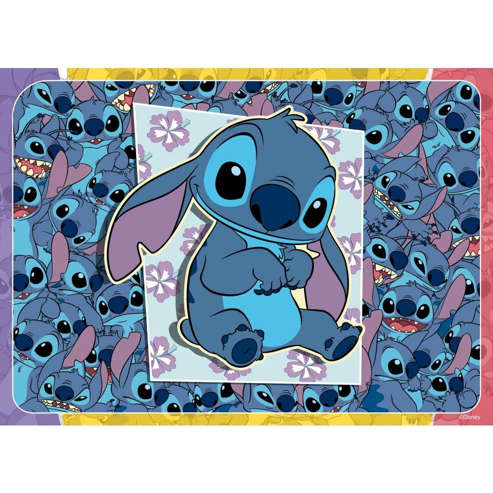 Ravensburger - Puzzle Disney Stitch 4x100 piese - 2 | YEO