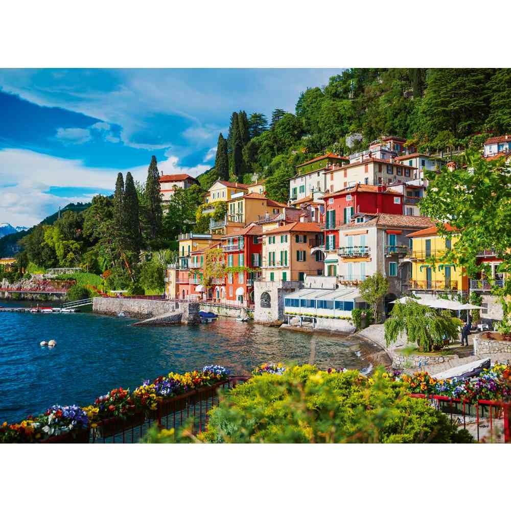 Ravensburger - Puzzle lacul Como Italia 500 piese design nou - 1 | YEO