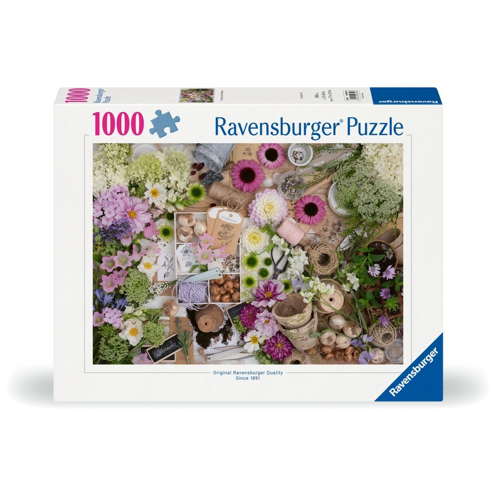 Ravensburger - Puzzle pentru iubitorii de flori 1000 piese design nou