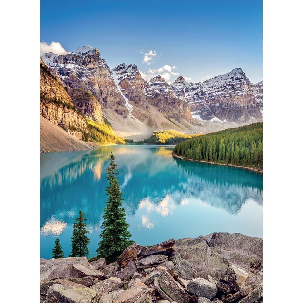 Ravensburger - Puzzle plaja si munte 2x500 piese - 1 | YEO