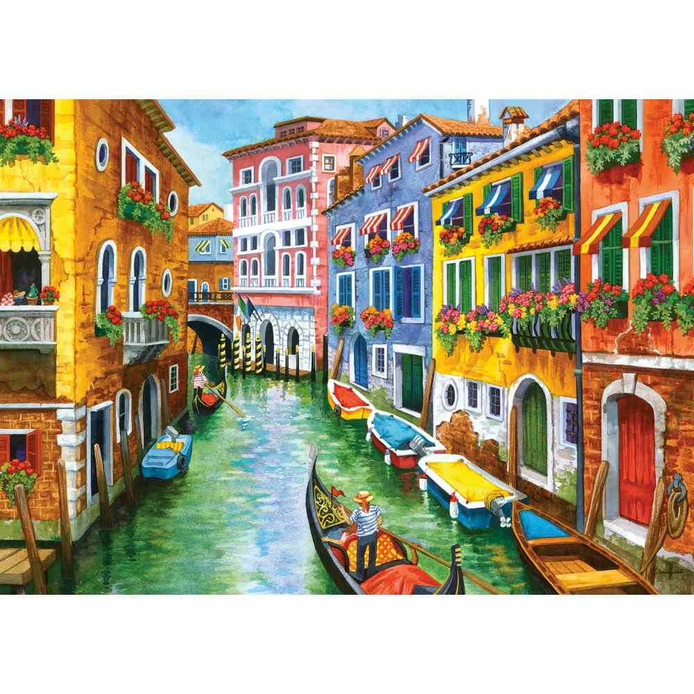 Ravensburger - Puzzle plimbare cu gondola 300 piese mari - 2 | YEO
