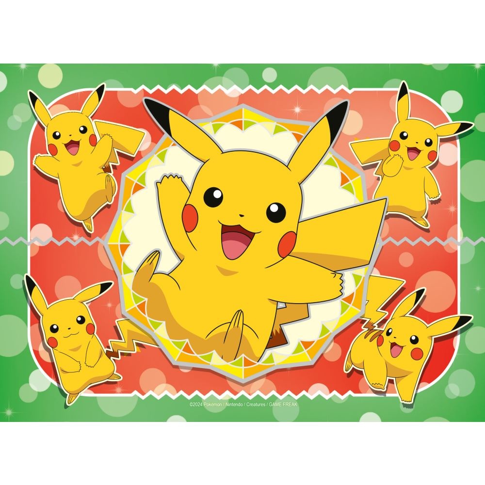 Ravensburger - Puzzle Pokemon 4 buc in cutie 12 16 20 24 piese - 1 | YEO