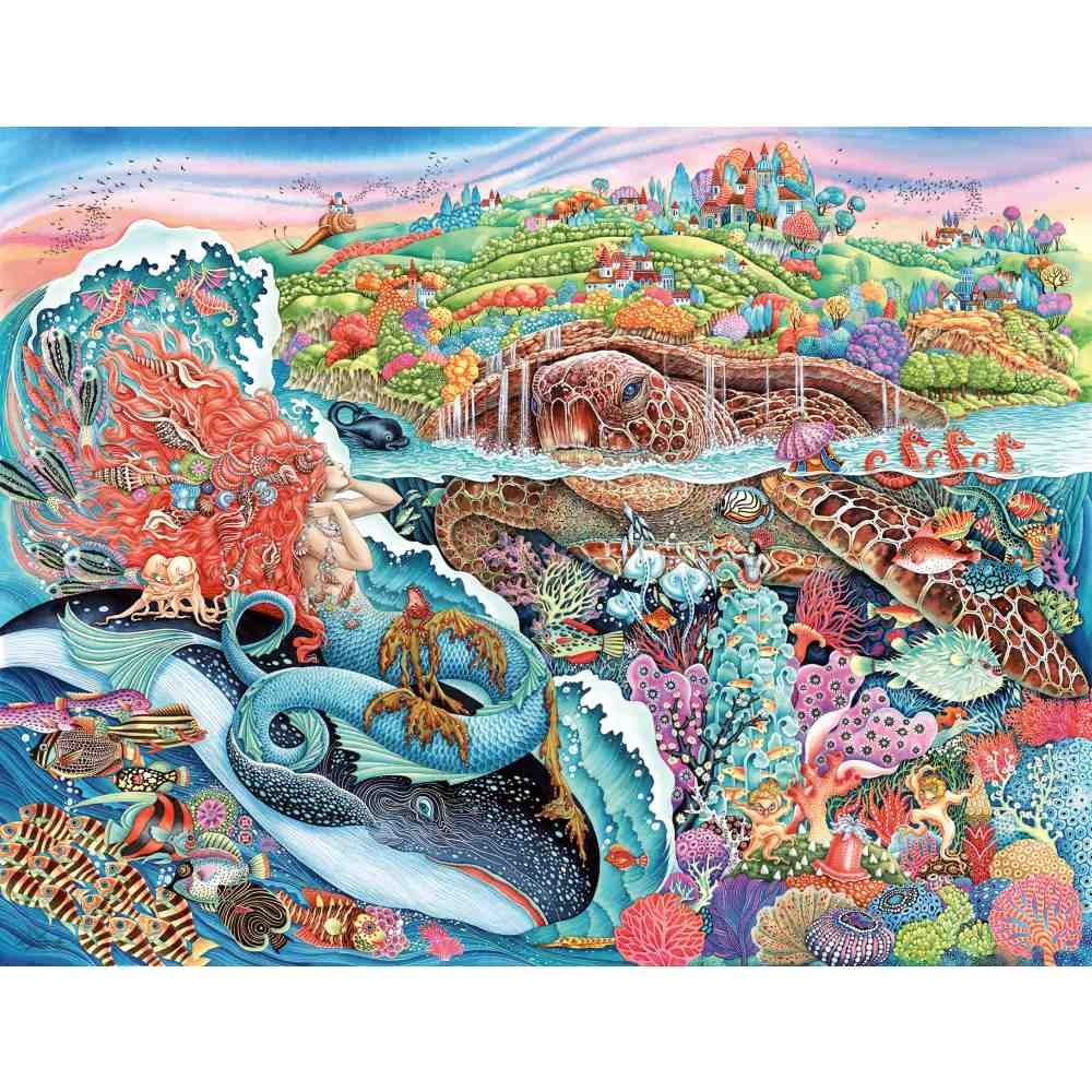 Ravensburger - Puzzle povestea adancurilor 2000 piese - 2 | YEO