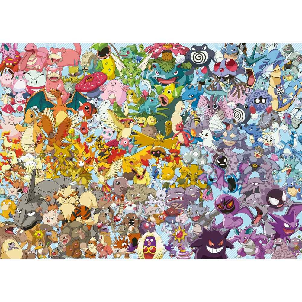 Ravensburger - Puzzle provocarea Pokemon 1000 piese design nou - 2 | YEO