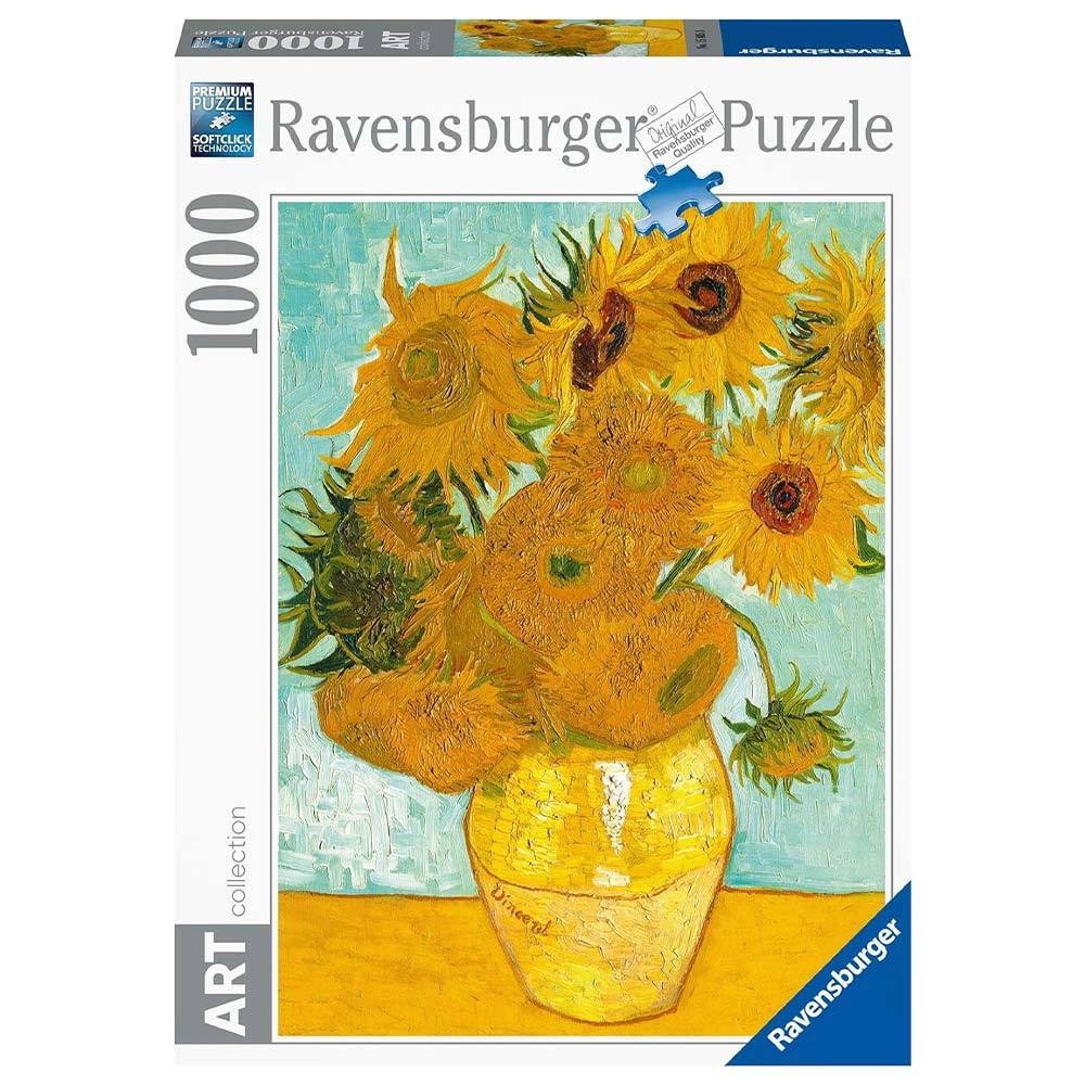Ravensburger - Puzzle Van Gogh vaza cu flori 1000 piese design nou