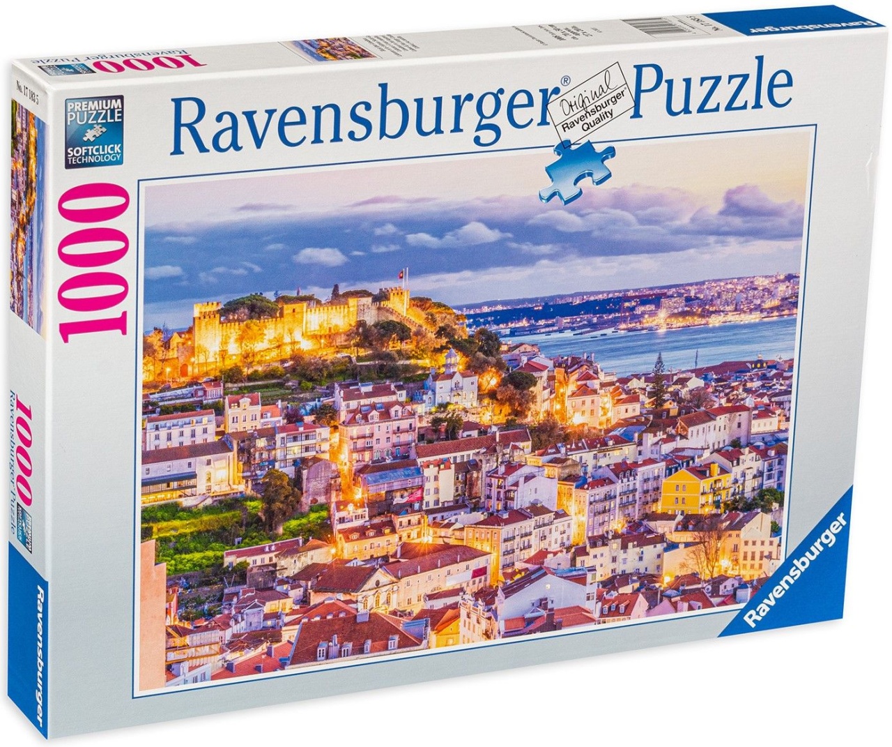 Ravensburger - Puzzle vedere peste Lisabona 1000 piese design nou