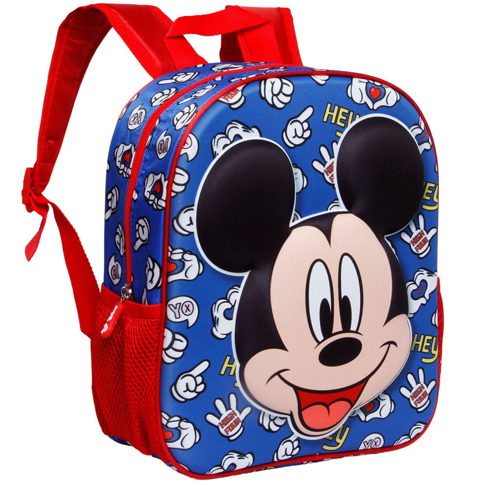 Rucsac Mickey Mouse Grins 3D, 26x31x11 cm