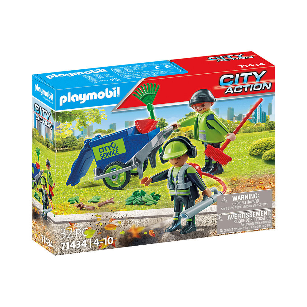 Set de joaca Playmobil - Echia De Curatare Strazi