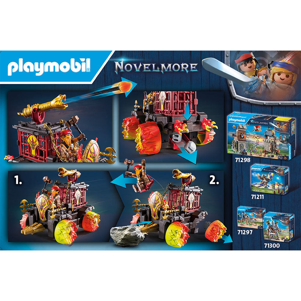 Set de joaca Playmobil - Masina Berbec A Banditilor Burnham - 1 | YEO