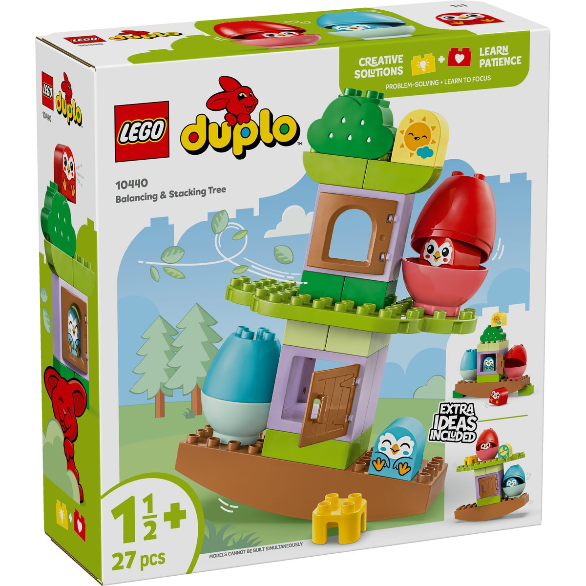 Set Jucarii LEGO DUPLO® - Copac pentru contrabalanta si stivuire (10440)