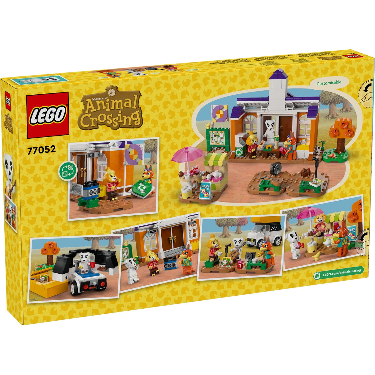 Set LEGO Animal Crossing - Concertul lui K.K. la Plaza (77052) - 2 | YEO