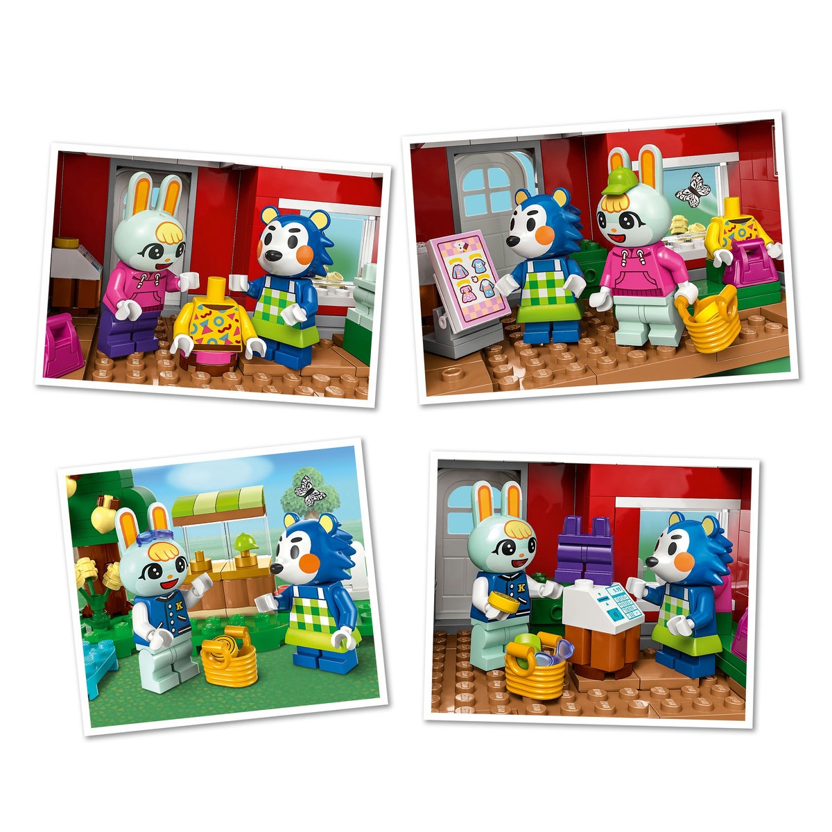 Set LEGO Animal Crossing - Magazinul de haine detinut de Able Sisters (77055) - 1 | YEO