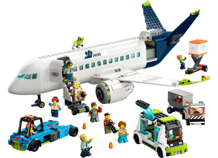 Set LEGO City - Avion de pasageri (60367) - 3 | YEO