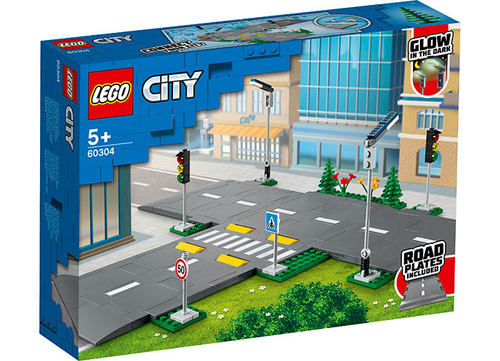 Set LEGO City - Placi de sosea (60304)