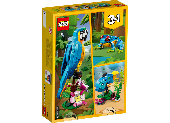 Set LEGO Creator - Papagal exotic (31136) - 2 | YEO