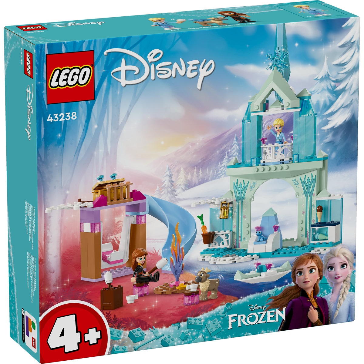Set Lego Disney - Castelul Elsei din Regatul de Gheata (43238) - 1 | YEO