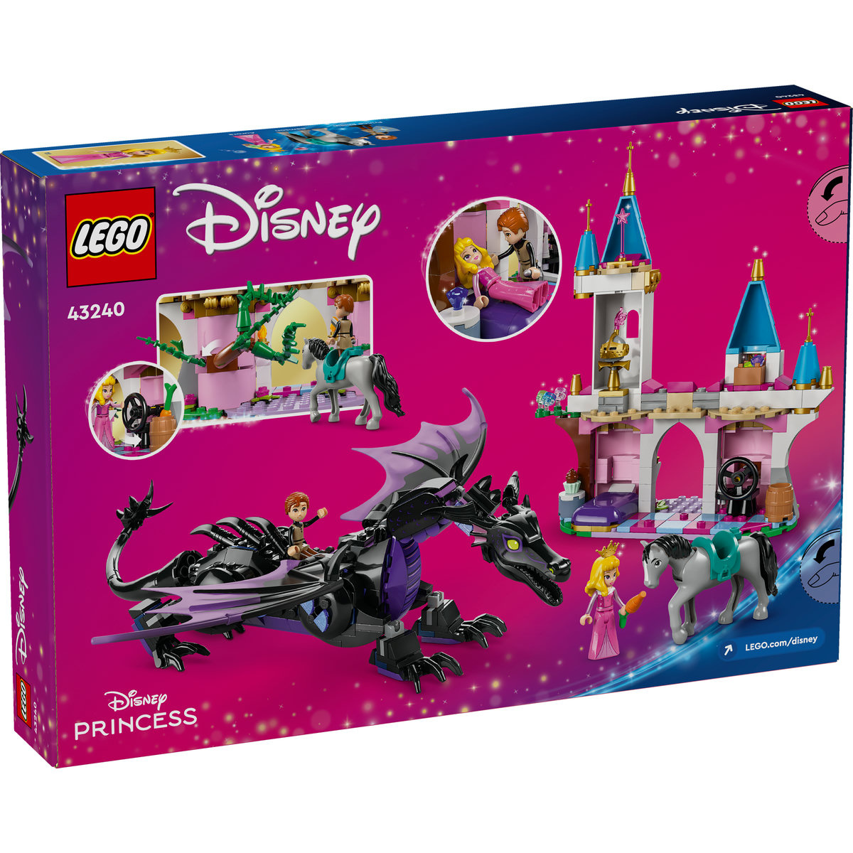 Set LEGO Disney - Maleficent sub forma de dragon (43240) - 2 | YEO