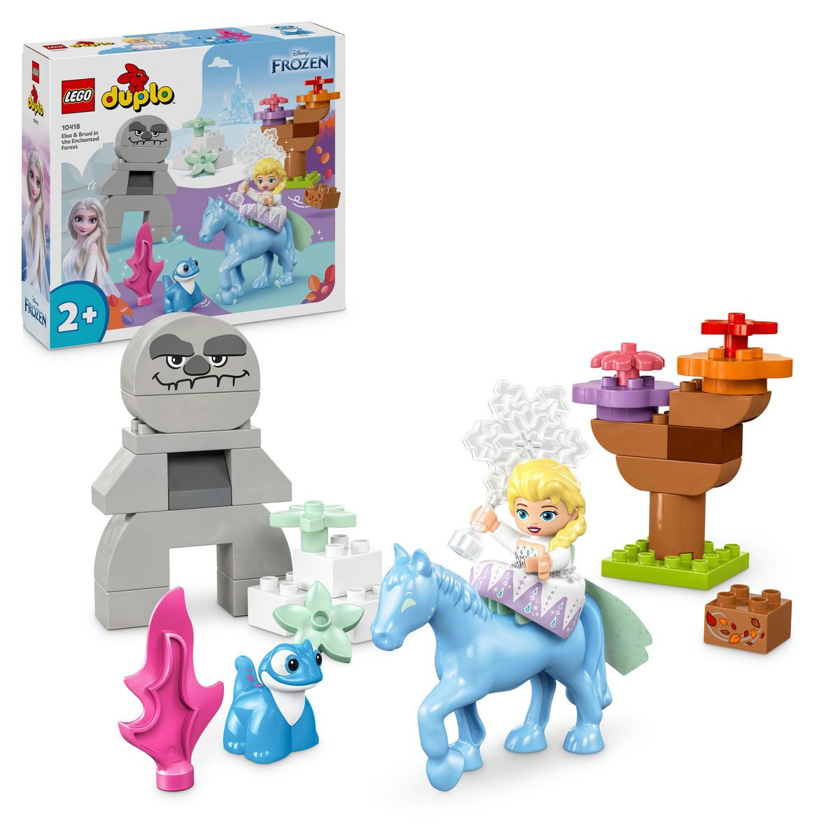 Set LEGO DUPLO - Elsa si Bruni in Padurea Fermecata (10418)