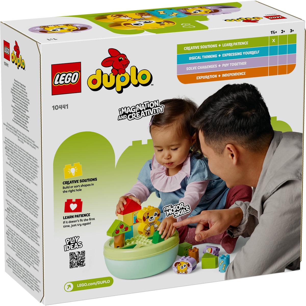 Set LEGO DUPLO - Sortator de forme: casă pentru căţei (10441) - 2 | YEO